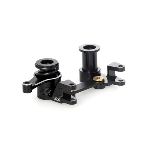 LCX Racing 1/10th RC Crawler Car CNC Aluminum Steering Bellcranks Drag Link Set Steering Kit for Traxxas Drag Slash, Upgrades Parts Accessories