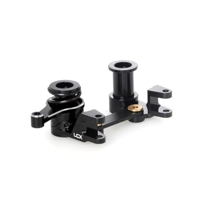 LCX Racing 1/10th RC Crawler Car CNC Aluminum Steering Bellcranks Drag Link Set Steering Kit for Traxxas Drag Slash, Upgrades Parts Accessories
