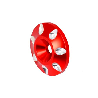 2Pcs Universal Metal RC M3 Rear Tail Wing Washer Fixed for 1/10 RC Off Road Buggy Monster Truck Racing Dift Car