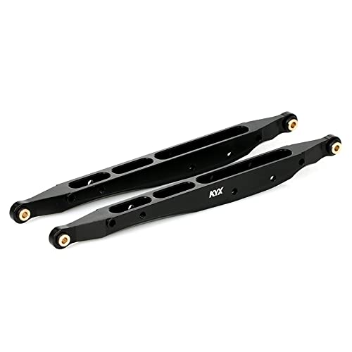 KYX Racing Stainless Steel Rear Trailing Arms Linkage Link Set Upgrades Accessories for RC Crawler Car Axial RBX10 RYFT