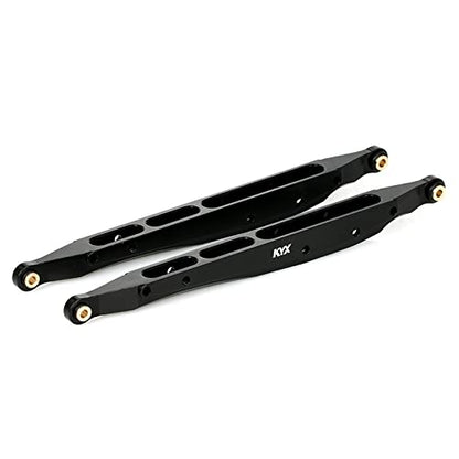 KYX Racing Stainless Steel Rear Trailing Arms Linkage Link Set Upgrades Accessories for RC Crawler Car Axial RBX10 RYFT