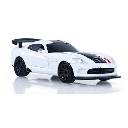 TOUCAN RC HOBBY US in Stock 1/43 High Speed Gyroscope RC Drift Vehicle 4WD Ready to Run Mini Car Radio Battery 2.4G Remote Control Racing Car 4311G for Adult - color: White