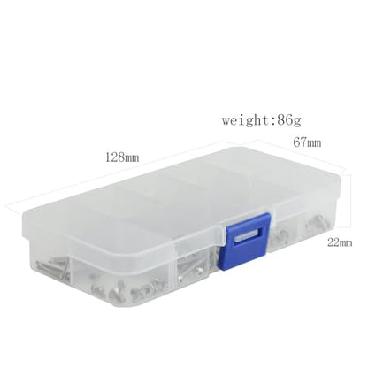 RC Screw Kit Screws Assortment Set 1/18 RC Crawler Parts for TRX4M 1/18 RC Crawler
