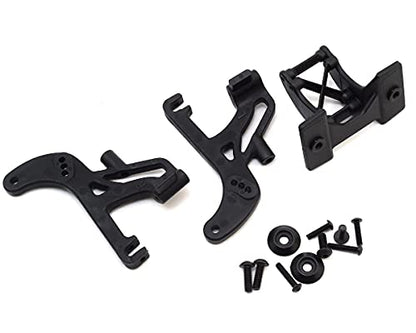 Traxxas 8616 Low-Profile Wing Mounts, Black