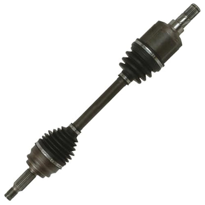 Detroit Axle - Front Left Steering Knuckle and Wheel Hub Bearing CV Axle | Shaft Assembly Replacement for Rear Drum 2007-2011 Dodge Caliber - 2pc Set - size: 2UX47814/Pair