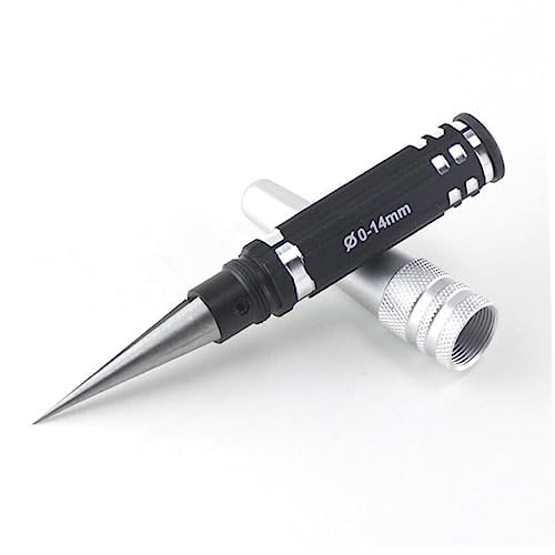 Hole Opener Reamer for Rc Car Model Car Reamer Tool 0-14mm Drill Steel Material Lightweight for DIY Projects Random
