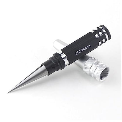 Hole Opener Reamer for Rc Car Model Car Reamer Tool 0-14mm Drill Steel Material Lightweight for DIY Projects Random
