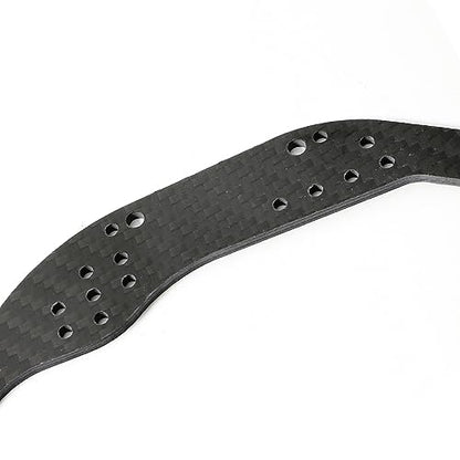 RC Frame Rails Chassis Frame Beam for 1/10 Axial SCX10 PRO RC Crawler Car Truck Carbon Fiber Beams Modification Accessories