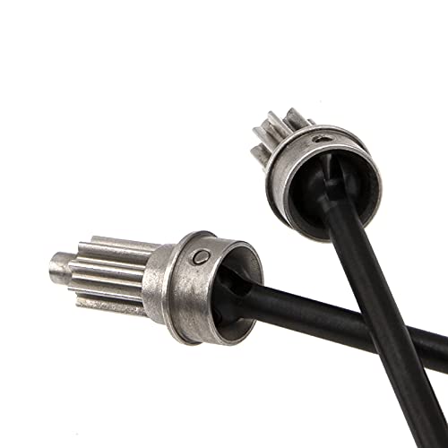 1Pair Vgoohobby Steel Front CVD Axle Shaft Portal Drive Input Gear Compatible with Traxxas TRX-4 1/10 RC Crawler Car
