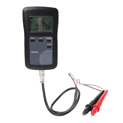 Dpofirs Digital Battery Internal Resistance Tester | 4 Wire Ohm Meter for NiMH NiCD Liion LiPo LiFePO, 0.01mΩ Resolution, 200Ω Range, 0-100V DC Analyzer