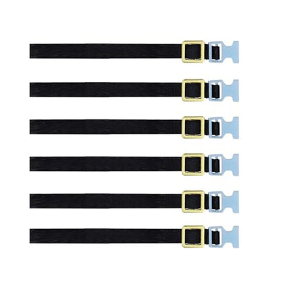 Menolana 6 Pieces Roof Rack Luggage Rope RC Crawler Elastic Straps RC Car Roof Rack Luggage Rope Adjustable Buckle Material Suitable for RC Crawler, Blue - color: Blue