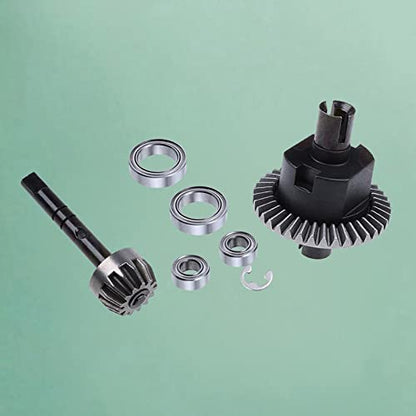 RC Car Differential Metal Spare Parts Kit Remote Control Model Car Accessories CNC Precision Replacement Construction Suitable for DIY