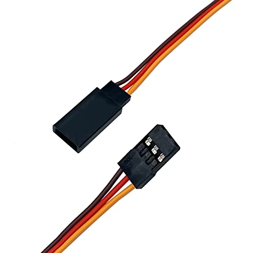 3Packs RC Servo Signal Reverser Rotation Inverter 3.6V - 24V 5A Steering Gear Reverser for JR Futaba Aircraft Airplane Steering Gear and Any Servos
