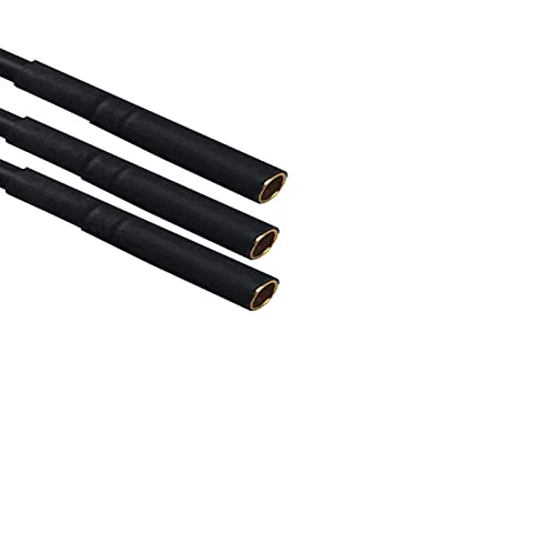 skrnrhrery Banana Gold Bullet Connector Extension Cable, 3.5mm Banana Plug Male Female Cable for RC Brushless Motor ESC Extension Cable RC Auto Boat Parts (16AWG Wire 10CM 3 Pieces) - size: 16AWG wire 10CM 3 pieces