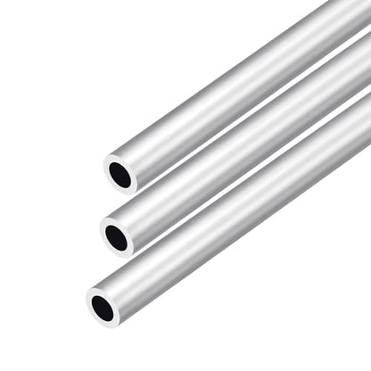 DMiotech 3Pack (12mm OD x 8mm ID) 6063 Aluminum Round Tube 300mm Length Industry Metal Tubing for Machinery Frame Construction DIY Projects - size: 12mm x 8mm x 300mm