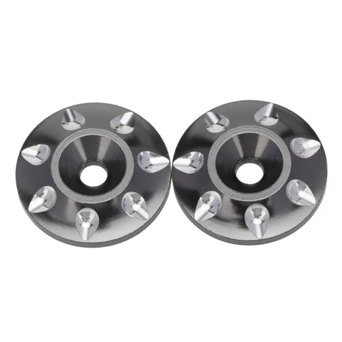 RC Car Parts for HSP for HPI for Hobao for Tamiya 1/10 1/8 Metal Wing Mounting Tail Washer M3 Screw Gasket RC Car Off Road Buggy Short Course Truck Car Parts(Gray) - size: Gray