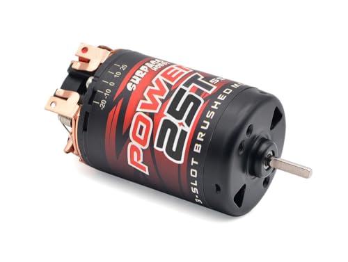 Integy Surpass Hobby Crawler 550 Size 25T 3-Slot Stator Brush Motor for 1/10 RC