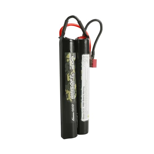 Gens ace 1600mAh 9.6V 8S1P Airsoft Nunchuck-Style NIMH Battery with T Plug