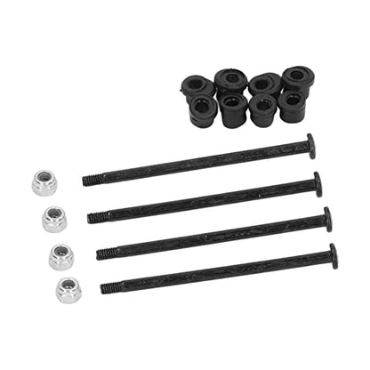 RC Screw Kit, High Precision Steel Components for RC Crawler Upgrades, Steel RC Crawler Parts, Durable Screws, Nuts, Shaft Sleeves for 144010 144002 124016 124017 Cars Repair and Performance