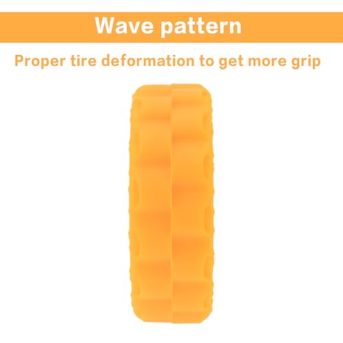 MEUS RACING Soft Silicone Rubber Inserts for 56-58mm 1.0" Tires (Soft) - color: Soft