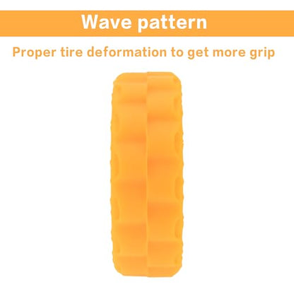 MEUS RACING Soft Silicone Rubber Inserts for 56-58mm 1.0" Tires (Soft) - color: Soft