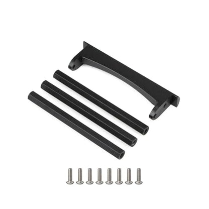 RC Upgrade Accessories for SCX10 II for Element for Enduro 1/10 for LCG Chassis Kit with Overdrive Gearbox Skid Plate Servo Mount Frame Braces RC Crawler Trail Truck Car Parts(Frame Braces) - size: Frame Braces