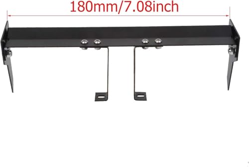 Rc Rear Spoiler Wing,Aluminum Alloy Rc Rear Wing RC Car Parts for 1/10 RC On Road Racing Drift Car HSP HPI Kyosho TT-01 TT02 (180mm B) - color: 180mm B