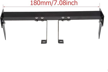 Rc Rear Spoiler Wing,Aluminum Alloy Rc Rear Wing RC Car Parts for 1/10 RC On Road Racing Drift Car HSP HPI Kyosho TT-01 TT02 (180mm B) - color: 180mm B