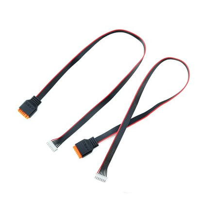 SoloGood 2Pcs JST-XH Balance Cable 2-6S 3S Lipo Battery Balance Charger Expansion Leads 50CM for RC Vehicles Lipo Battery Charging