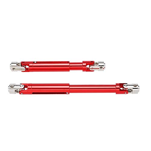 Metal CVD Universal Drive Shaft 106-138MM for 1/10 RC Crawler Cars - 2Pc Set