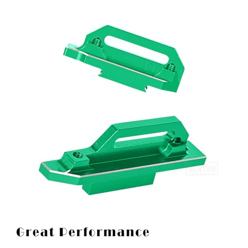 Aluminium Tall Battery Holder Mount Hold Down Upgrades Part for 1/10 Slash 4wd LCG Rally,Alloy Battery Mounting Plate Tray Battery Holder Mount with Strap,Green - color: Green - Parts