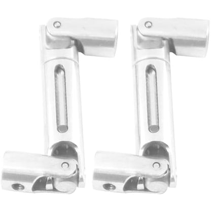 2Pcs Metal RC Universal Drive Shaft CVD Transmission Joint 57mm-71mmfor WPL MN Modes B-14 B-16 B-24 B-36 MN-D90 1/16 1/24 RC Military Truck Crawler Car