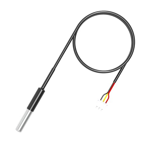 3m / 120'' / 10ft DS18B20 Digital Stainless Steel Waterproof Temperature Sensor for Arduino and Raspberry Pi - 1pc
