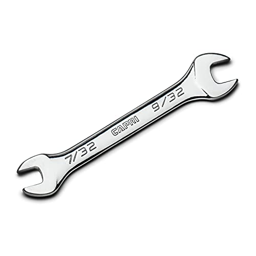 Capri Tools 7/32 in. x 9/32 in. Slim Mini Open End Wrench, SAE - size: 7/32 in x 9/32 in
