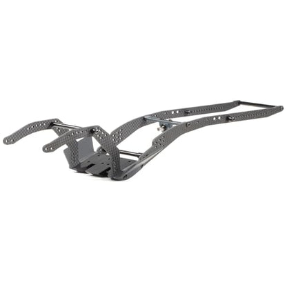 Carbon Fiber LCG Custom Build Chassis Kit and Links Set for 1/10 RC Rock Crawler High Clearance Extreme Breakover (Chassis Kit) - style: Chassis Kit