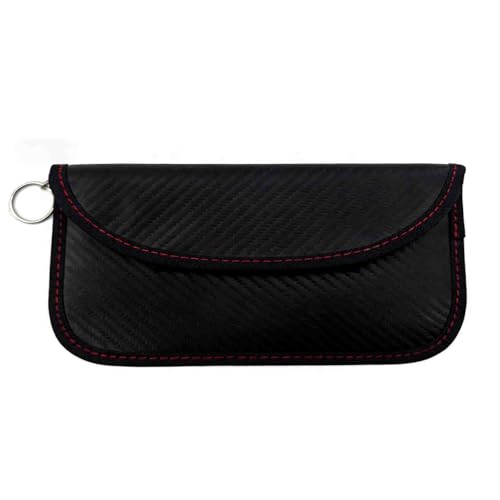 Automotive Faraday Bag for Car Keys, Car Key Cover and Key Fob Protector, Faraday Pouch Blocking RFID Signal, Faraday Bags for Keys Anti-Theft Case (Large Outside (4.13 x 8.26 inches)) - size: Large Outside (4.13 x 8.26 inches)