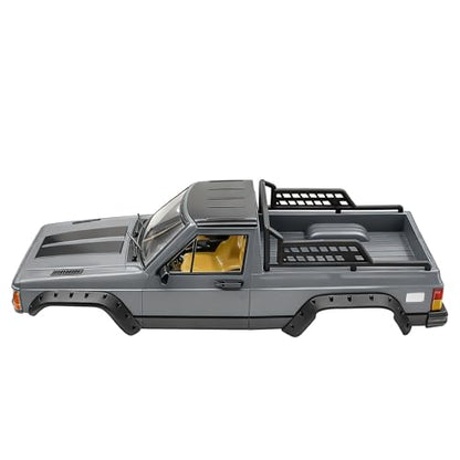 RC Car Hard Body Shell Kit,313mm Wheelbase Cherokee Body Car Shell for 1/10 RC Crawler Axial SCX10 & SCX10 II 90046 90047 TRX4 Kit (Nardo Gray,Pickup) - color: Nardo Gray ,Pickup B