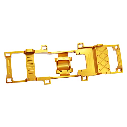 Full Metal Chassis Frame for FMS 1/24 Power Wagon FCX24 RC Crawler Car Model Upgrade Part (Gold) - color: Gold
