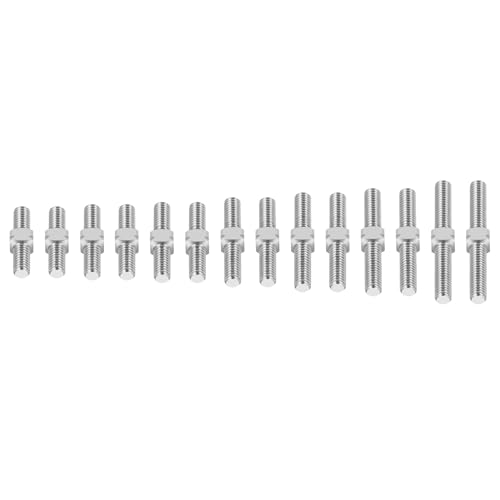 RCHUBAM 2PCS RC Turnbuckles Camber M3 Link Rod for 1/10 TRX-4 Slash 4X4 | 1 Pairs 14mm-50mm Suspension Rod,Alloy Steering Linkage Tie Rods - style: 32mm