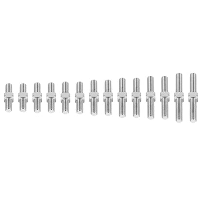 RCHUBAM 2PCS RC Turnbuckles Camber M3 Link Rod for 1/10 TRX-4 Slash 4X4 | 1 Pairs 14mm-50mm Suspension Rod,Alloy Steering Linkage Tie Rods - style: 28mm