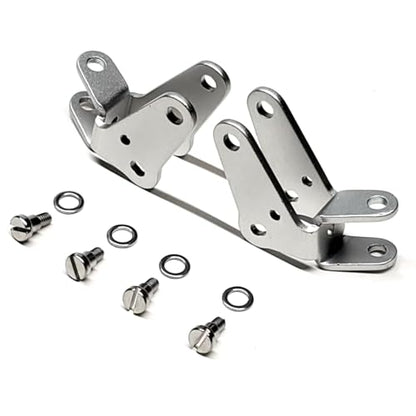 Kingfly Aluminum Front Suspension Arm Satay for Tamiya 1/10 ORV Chassis Frog/Brat/Anti roll bar