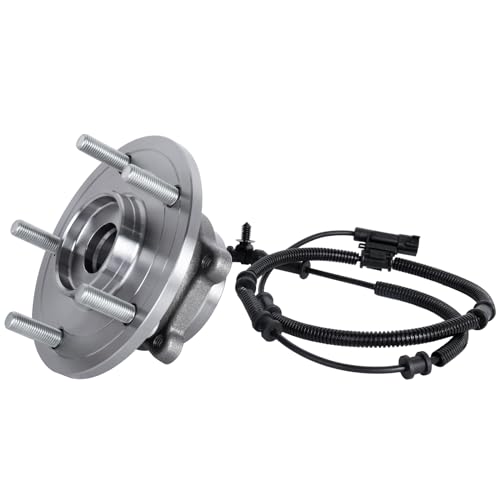 512360 Rear Wheel Bearing Hub Assembly Compatible with 08-12 Grand Caravan | 5 Lugs Rear Automotive Replacement Wheel Hub Bearing Assembly with ABS Sensor Compatible with 2008-2012 Dodge Grand Caravan - size: 512360/1PC