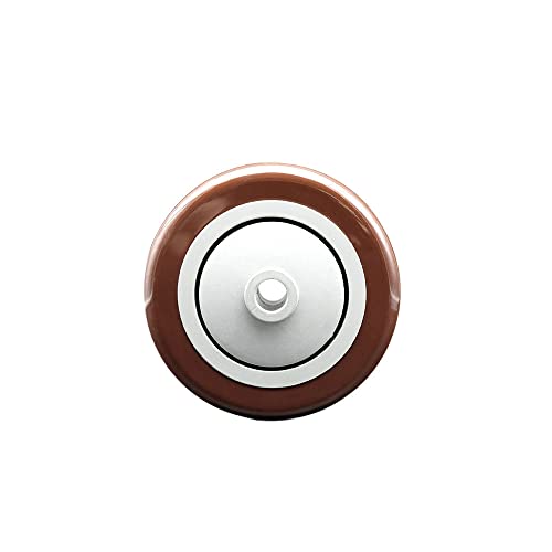 Service Caster Brand Replacement Wheel for Grainger Wheel 1KA89-3.5 Inch Maroon Polyurethane Wheel Only with Precision Ball Bearing - 3/8" Bore - Fits Shopping Carts and Platform Trucks - color: 3.5" Wheel - Maroon, size: 1KA89