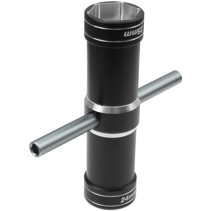 RC Car Tool 24mm 25mm 4.0mm 5.5mm Hex Adapter Wheel Wrench Hexagonal Sleeve Compatible with 1/5 Traxxas Xmaxx Arrma Kraton OUTCAST 8S HPI Rovan Baja 5B 1/5 RC Car