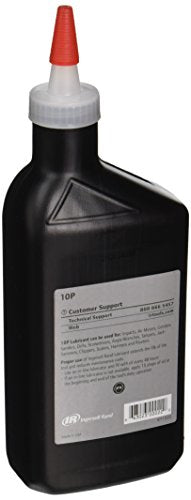 Ingersoll Rand 10P Edge Series Premium Air Tool Oil | Formulated to lubricate pneumatic tools for reliable operation and extended service life, 0.5L bottle - style: 10P - One Pint Bottle