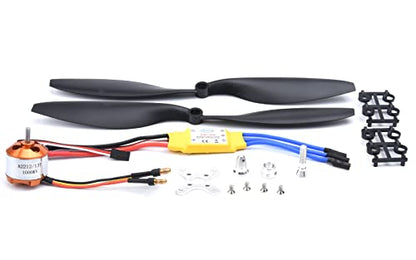 YoungRC A2212 1000KV Brushless Motor + 30A ESC Electric Speed Controller + 1045 Propeller CW CCW Kit for RC Multicopter Quadcopter