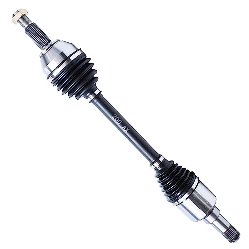 Detroit Axle - Front Left Steering Knuckle Kit for 06-11 Ford Focus, Driver | Side CV Axle Shaft Steering Knuckle & Wheel Bearing Hub 2006 2007 2008 2009 2010 2011 Replacement - size: 2UX47686/Pair