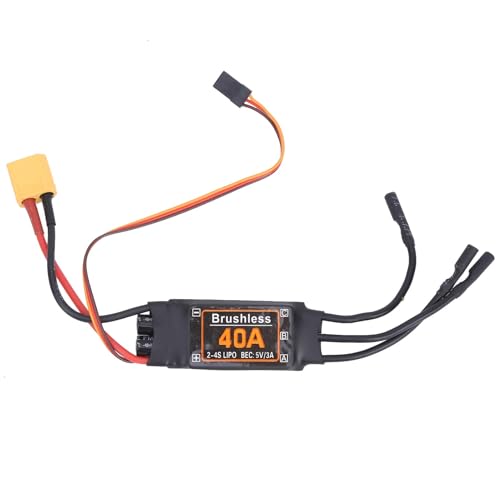 RC Airplane Motor, 2212 KV2200 Brushless Motor 40A XT60T SG90 Servo 6035 Propeller Accessory Kit for RC Aircraft RC Plane Quadcopter Fixed Wing Plane Helicopter Aircraft (Black)
