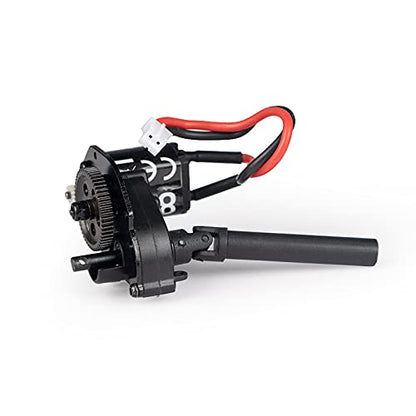 KYX Racing Hardened Steel Transmission Gear Set Gearbox Gear Set Upgrades Accessories for 1/24 RC Crawler Car Axial SCX24 Deadbolt JLU C10 B-17