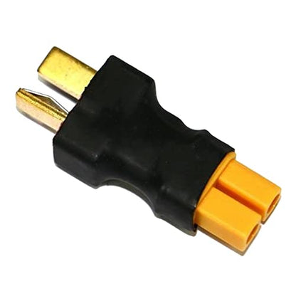 2 Pairs XT30 to T-Plug Connector RC Male Female Adapter for RC Car Plane Lipo Battery ESC - size: XT30 to T-Plug